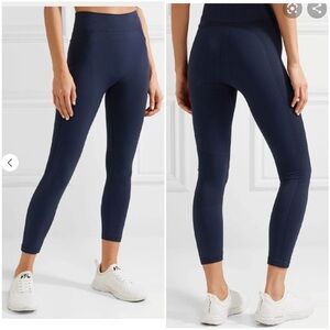 Tory Sport Seamless Leggings size Medium Navy Blue